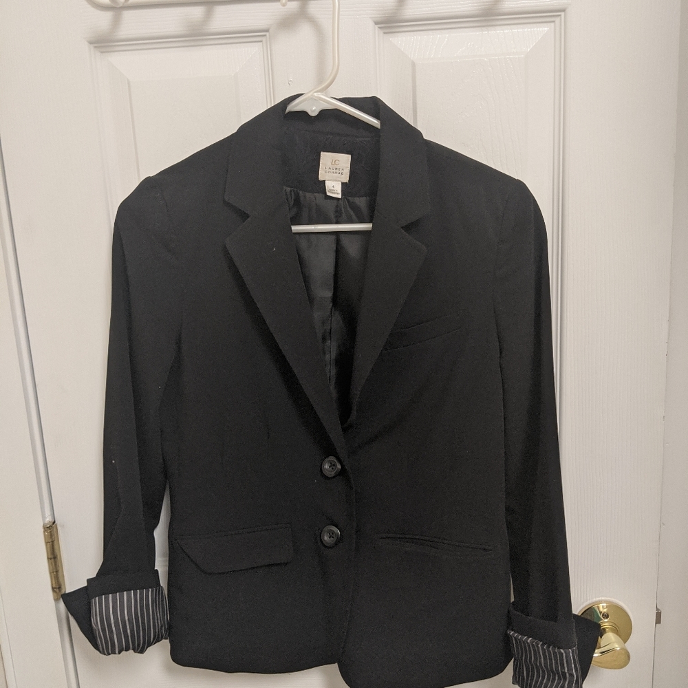 Lauren Conrad Black Blazer/ Suit Coat
